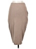 Express Solid Tan Casual Skirt Size XS - photo 2