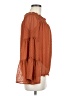 Unbranded Orange 3/4 Sleeve Blouse Size M - photo 4