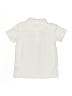 Crown & Ivy 100% Polyester Ivory Short Sleeve Top Size 7 - photo 2
