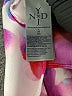 Not Your Daughter's Jeans 100% Polyester Floral Pink 3/4 Sleeve Blouse Size XL - photo 8