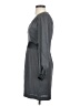 Milly Solid Gray Cocktail Dress Size 0 - photo 5