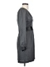 Milly Solid Gray Cocktail Dress Size 0 - photo 4
