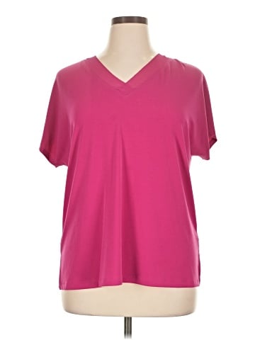 Dana Buchman Short Sleeve Blouse (view 1)
