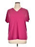Dana Buchman Pink Short Sleeve Blouse Size XL - photo 1