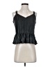 Let Me Be 100% Polyester Black Sleeveless Blouse Size S - photo 1