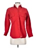 Woolrich 100% Cotton Red Long Sleeve Blouse Size S - photo 1