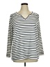 Jessica Simpson Ivory White Long Sleeve Top Size 1X - photo 1