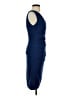 BCBGMAXAZRIA Solid Blue Cocktail Dress Size 4 - photo 4