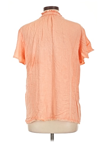 Tru Luxe Jeans Short Sleeve Blouse (view 2)