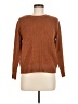 St. John's Bay Chevron-herringbone Brown Pullover Sweater Size M (petite) - photo 1