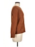 St. John's Bay Chevron-herringbone Brown Pullover Sweater Size M (petite) - photo 4