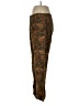 Sundance Camo Brown Linen Pants Size 8 - photo 5