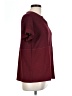 Unbranded Burgundy Short Sleeve Top Size L (estimated) - photo 4