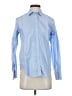 Everlane 100% Cotton Blue Long Sleeve Button-Down Shirt Size 00 - photo 1