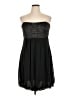 David's Bridal 100% Polyester Black Cocktail Dress Size 16 - photo 1