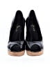 Cole Haan 100% Leather Black Heels Size 6 1/2 - photo 2