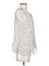 CAbi 100% Polyester Floral Ivory Sleeveless Blouse Size S - photo 4