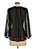Truth NYC Black 3/4 Sleeve Blouse Size L - photo 2
