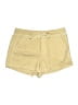 Gap Solid Yellow Khaki Shorts Size L - photo 1