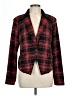 Maurices Plaid Red Blazer Size L - photo 1