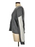 Chloe & Jasmine Color Block Gray Pullover Sweater Size L - photo 5