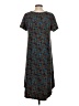Lularoe Paisley Blue Casual Dress Size XS - photo 2