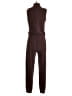 Lanston Solid Brown Jumpsuit Size S - photo 2