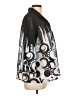 Frederique 100% Polyester Graphic Silver 3/4 Sleeve Blouse Size L - photo 4