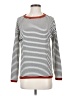 Pink Clover Stripes White Pullover Sweater Size S - photo 1