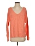Lucky Brand Orange Pullover Sweater Size S - photo 1