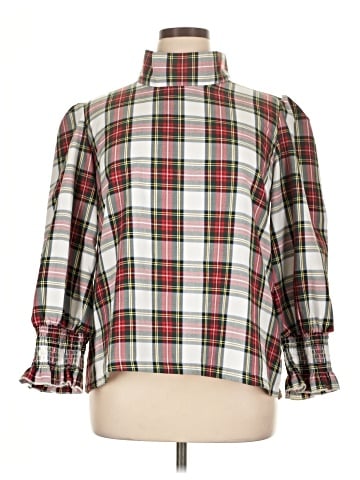 Buru 3/4 Sleeve Blouse (view 1)