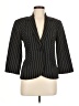 Trina Turk Stripes Black Blazer Size 8 - photo 1