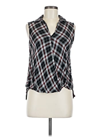 Rock & Republic Sleeveless Button-Down Shirt (view 1)