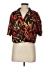Shein Orange Short Sleeve Blouse Size 8 - 10 - photo 1
