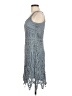 Papillon 100% Polyester Gray Cocktail Dress Size M - photo 5