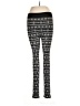 Pink Republic Print Black Leggings Size L - photo 2