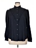 Ann Taylor 100% Polyester Polka Dots Black Long Sleeve Blouse Size XL - photo 1
