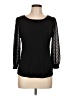 Beacon Black 3/4 Sleeve Top Size L - photo 1