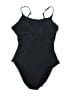 Assorted Brands Solid Black One Piece Swimsuit Size S (estimated) - photo 1