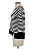 White House Black Market Stripes Black Pullover Sweater Size XXS - photo 5