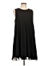 BCBGeneration 100% Polyester Solid Black Casual Dress Size L - photo 1