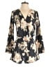 Lulus 100% Polyester Floral Gray Romper Size XS - photo 1