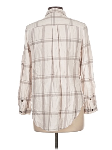 New Directions 3/4 Sleeve Button-Down Shirt (view 2)