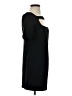 Zara Solid Black Cocktail Dress Size S - photo 4