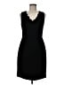 Ann Taylor LOFT Solid Black Cocktail Dress Size 6 - photo 1