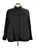 Lane Bryant Solid Black 3/4 Sleeve Blouse Size 22 - 24 Plus - photo 1