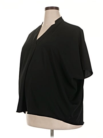 Hatch Short Sleeve Blouse (view 1)