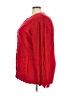 Unbranded 100% Polyester Red Cardigan Size 3X - photo 5