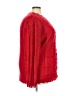 Unbranded 100% Polyester Red Cardigan Size 3X - photo 4