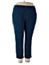 Catherines Solid Blue Casual Pants Size 2X - photo 1